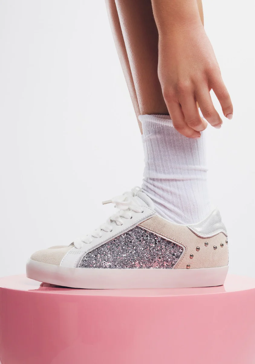 SHINY LEATHER WEDGE SNEAKERS EPSOM - Image 6