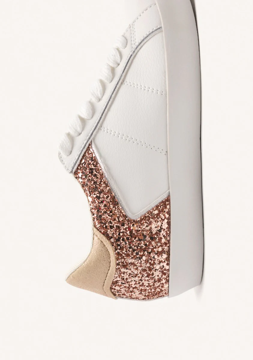 SHINY LEATHER WEDGE SNEAKERS FAIRHAVEN - Image 3