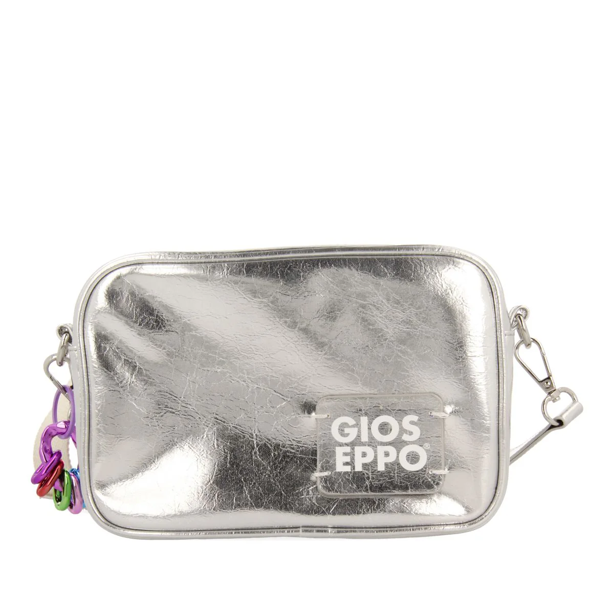 SILVER CLYDE CROSSBODY BAG