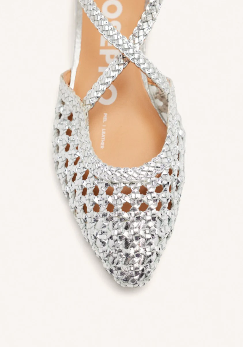BRAIDED LEATHER BALLET FLATS LESKOVIC - Image 3