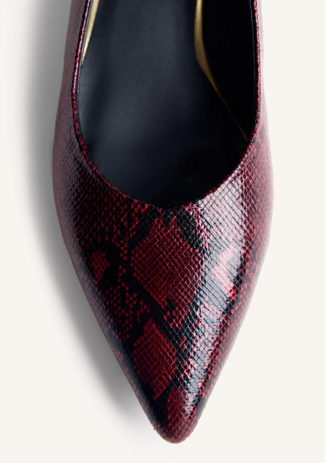 SNAKE EFFECT HEELED SHOES MESICK - Image 3