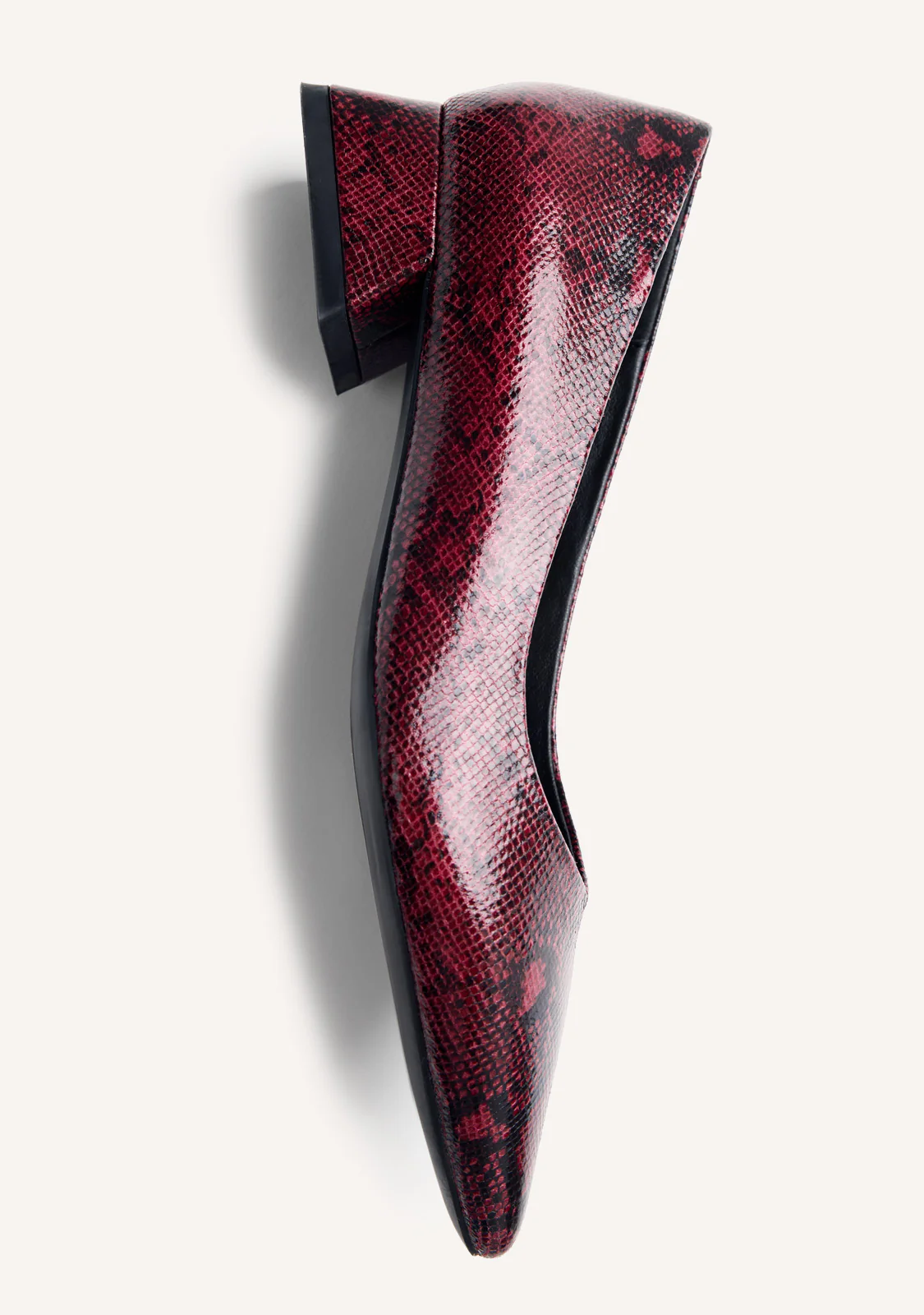 SNAKE EFFECT HEELED SHOES MESICK - Image 4