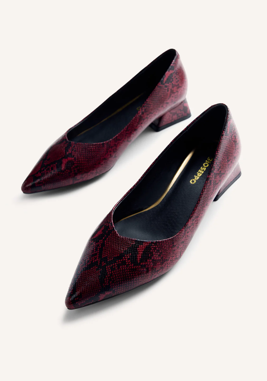 SNAKE EFFECT HEELED SHOES MESICK - Image 6