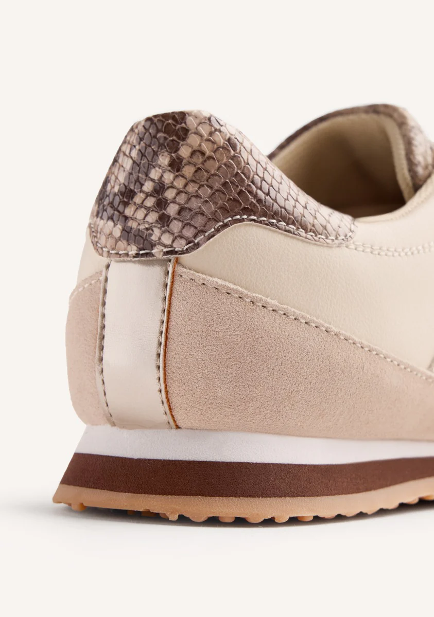 ANIMAL PRINT LEATHER SNEAKERS GLADWIN - Image 5