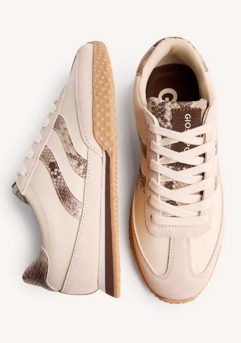 ANIMAL PRINT LEATHER SNEAKERS GLADWIN - Image 6