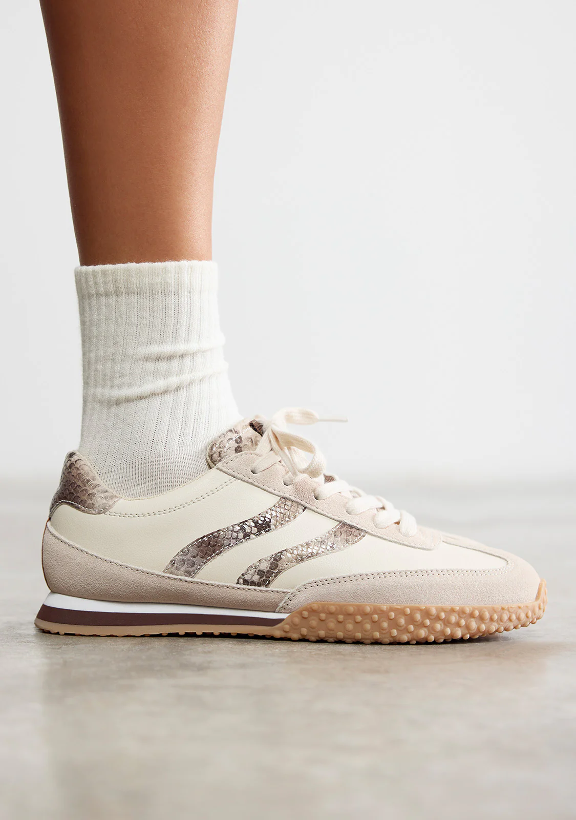 ANIMAL PRINT LEATHER SNEAKERS GLADWIN - Image 7