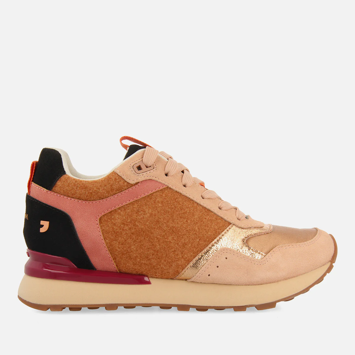 SNEAKERS FELT WEDGE INTERNAL HORICON
