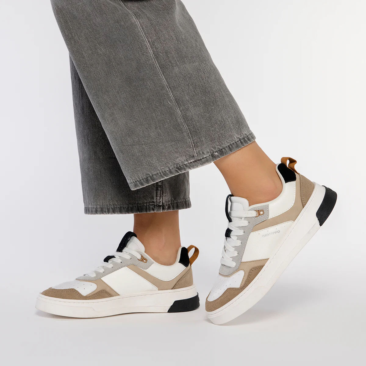 SNEAKERS OFF-WHITE RETRO STYLE FOR WOMEN AGLIENTU - Image 2
