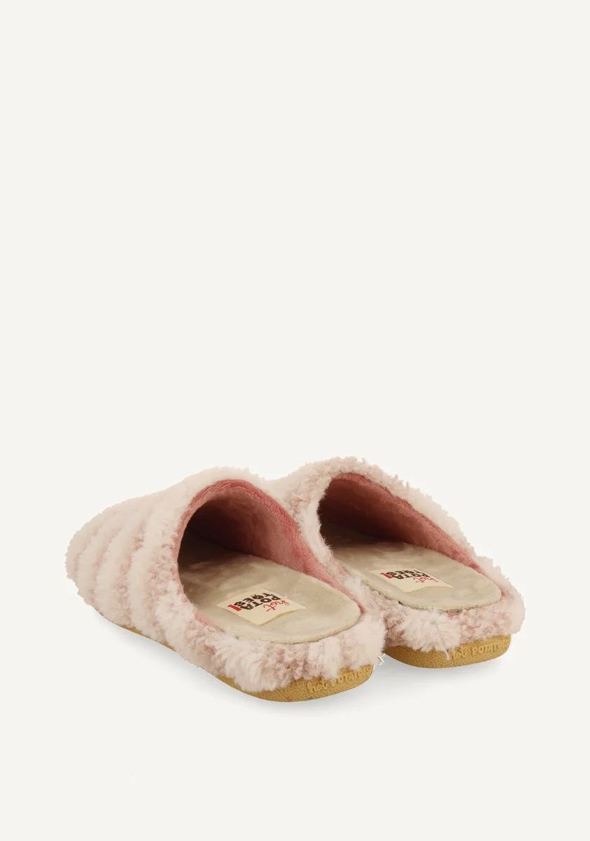 STRIPED FUR SLIPPERS SKARUP - Image 3