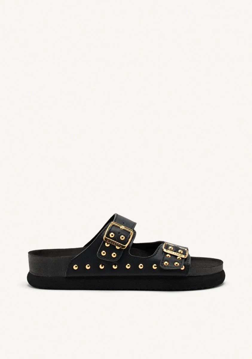 STUDDED AND BUCKLED SANDALS TALMADGE