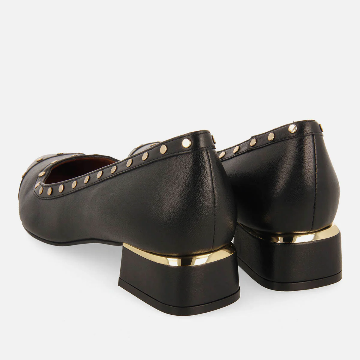 STUDDED LEATHER PUMPS MOSEDE - Image 4