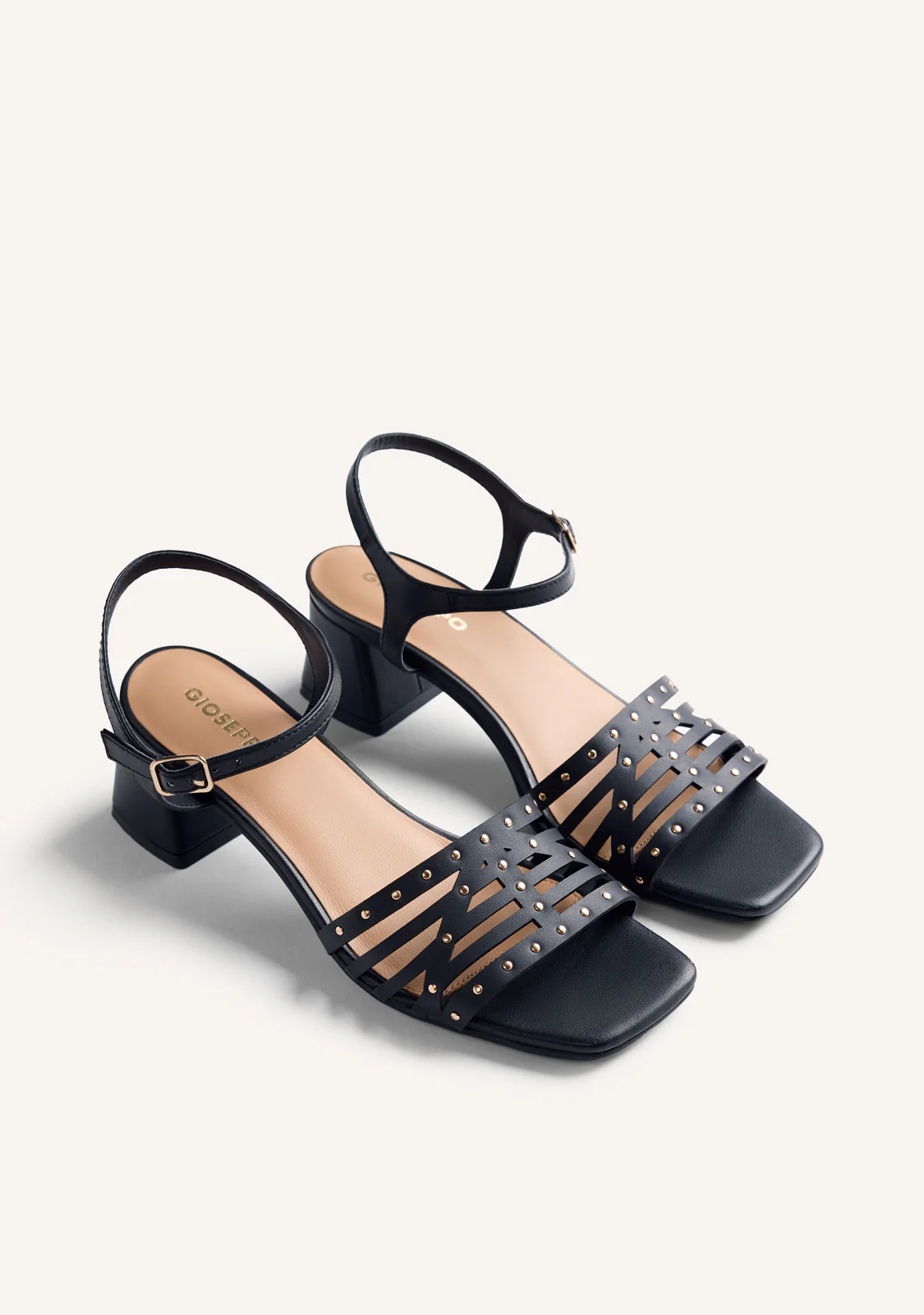 STUDDED LEATHER SANDALS BAIS - Image 2