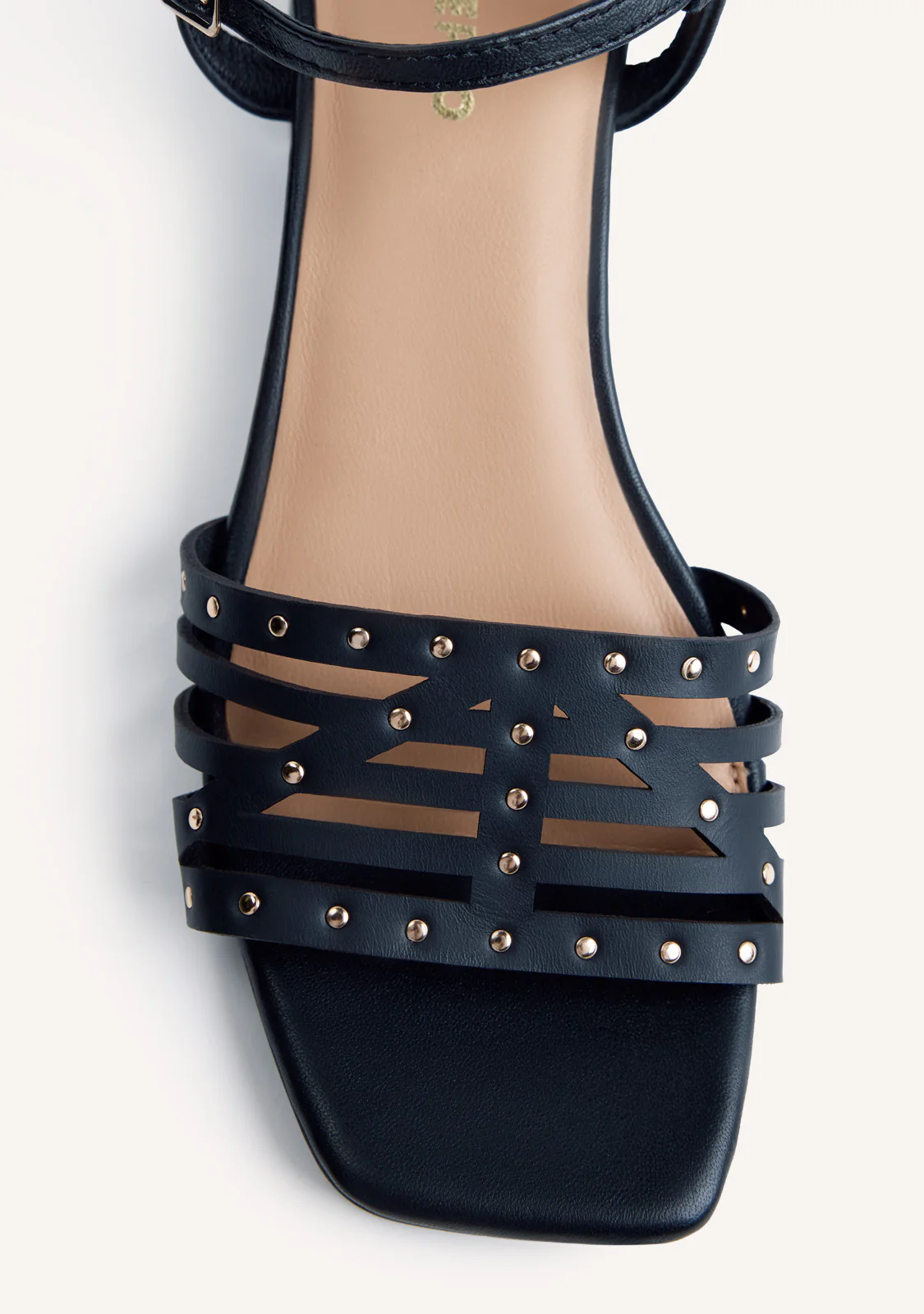 STUDDED LEATHER SANDALS BAIS - Image 3