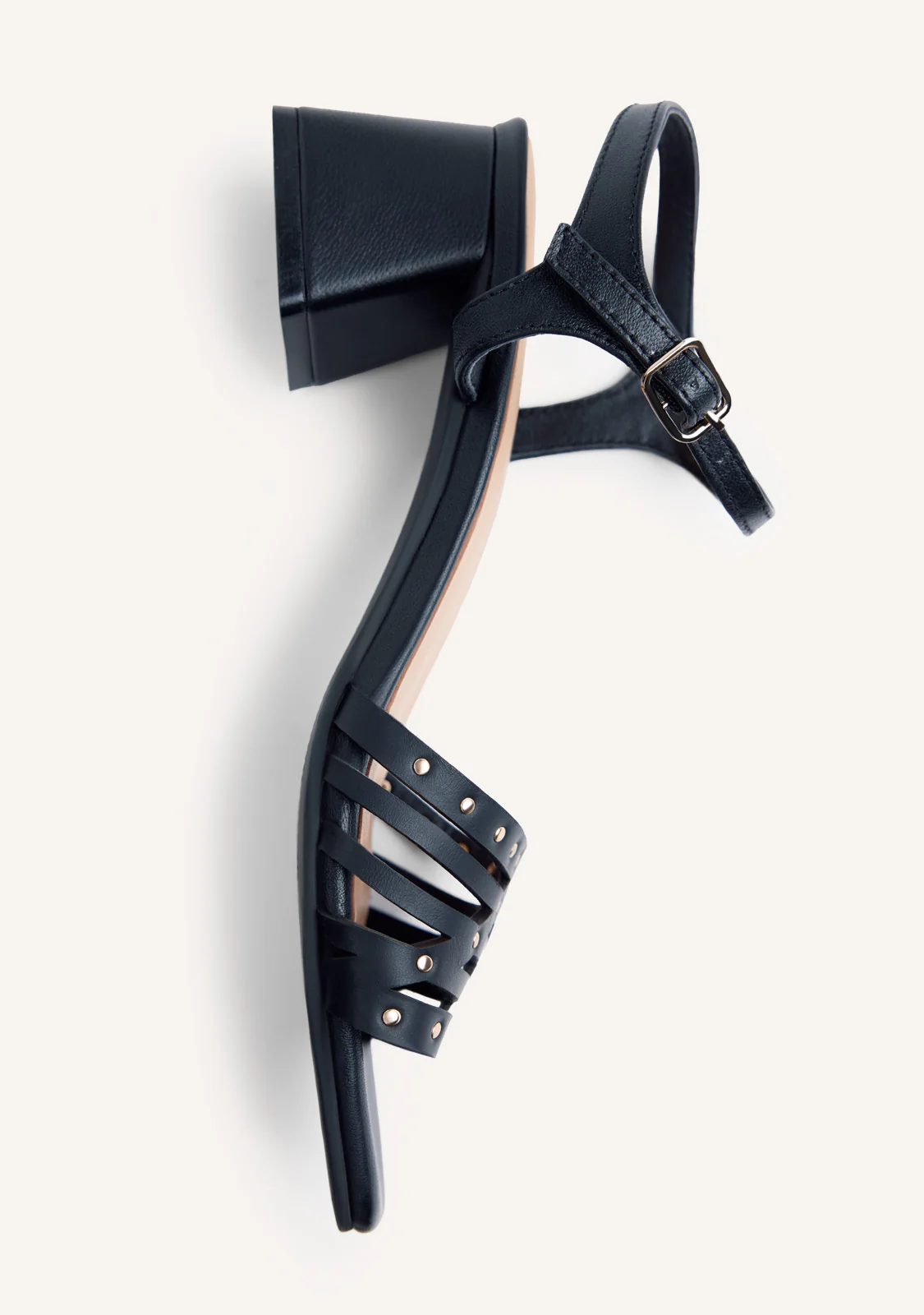 STUDDED LEATHER SANDALS BAIS - Image 4
