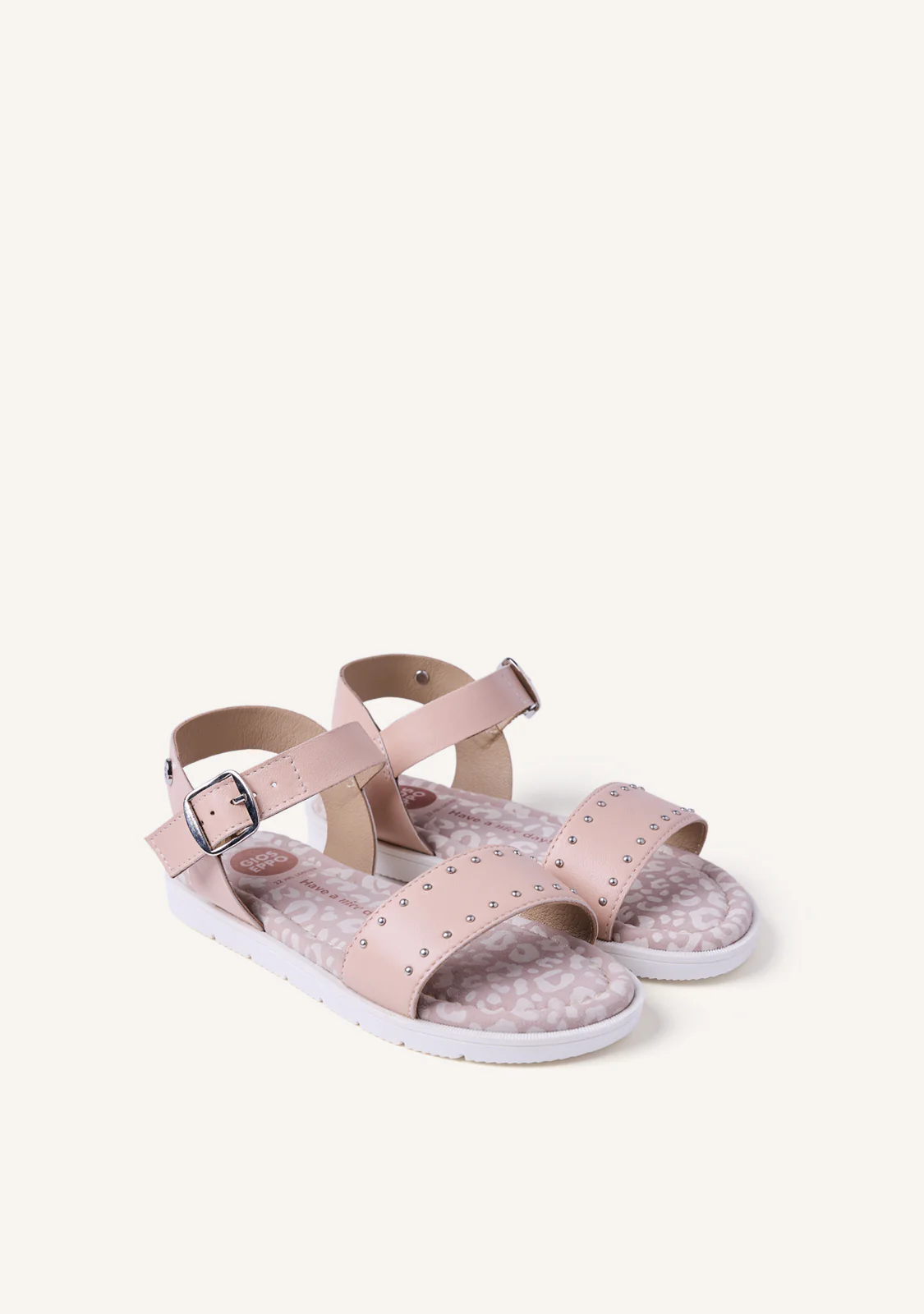 STUDDED LEATHER SANDALS CABERFAE - Image 2