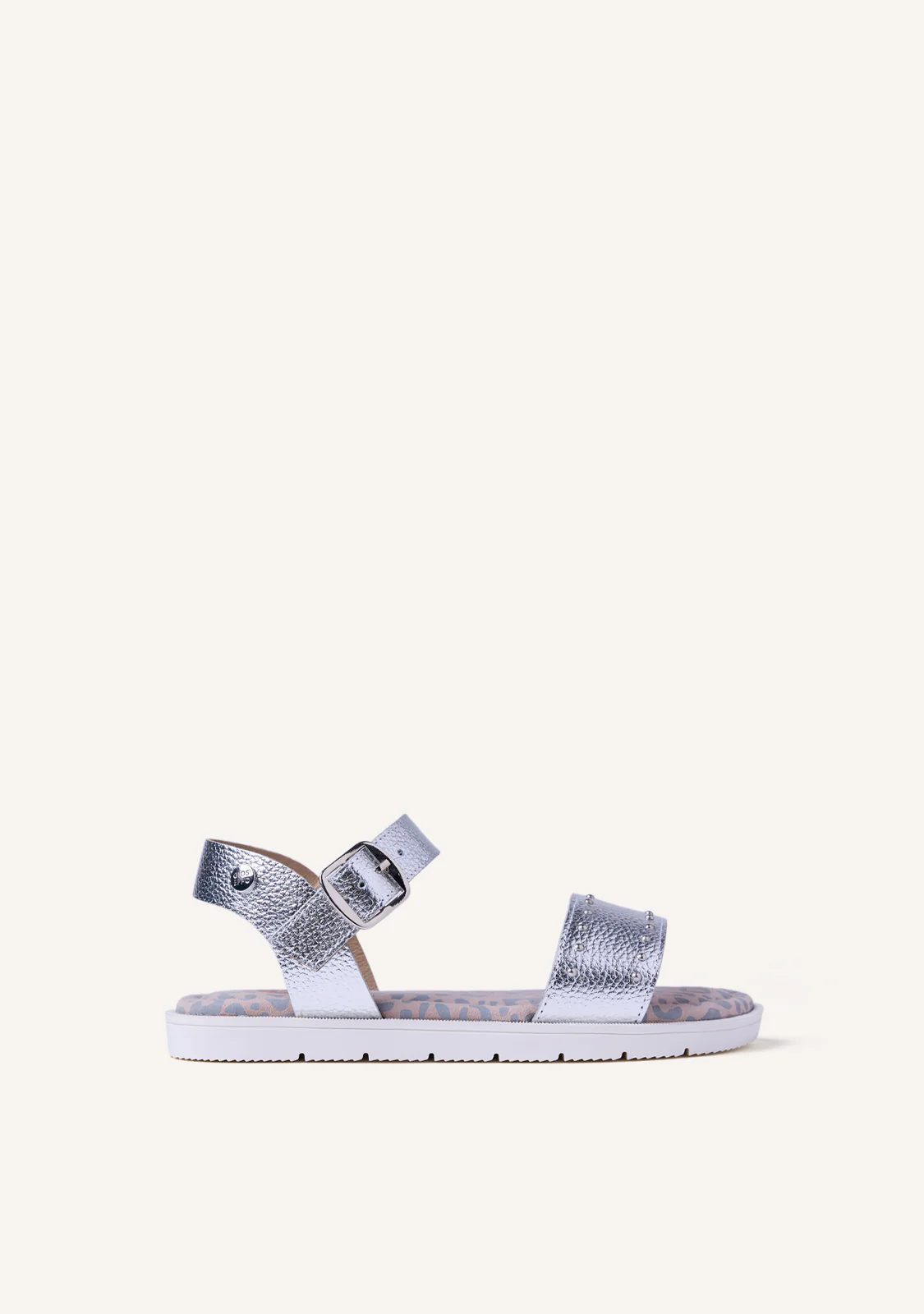 STUDDED LEATHER SANDALS CABERFAE