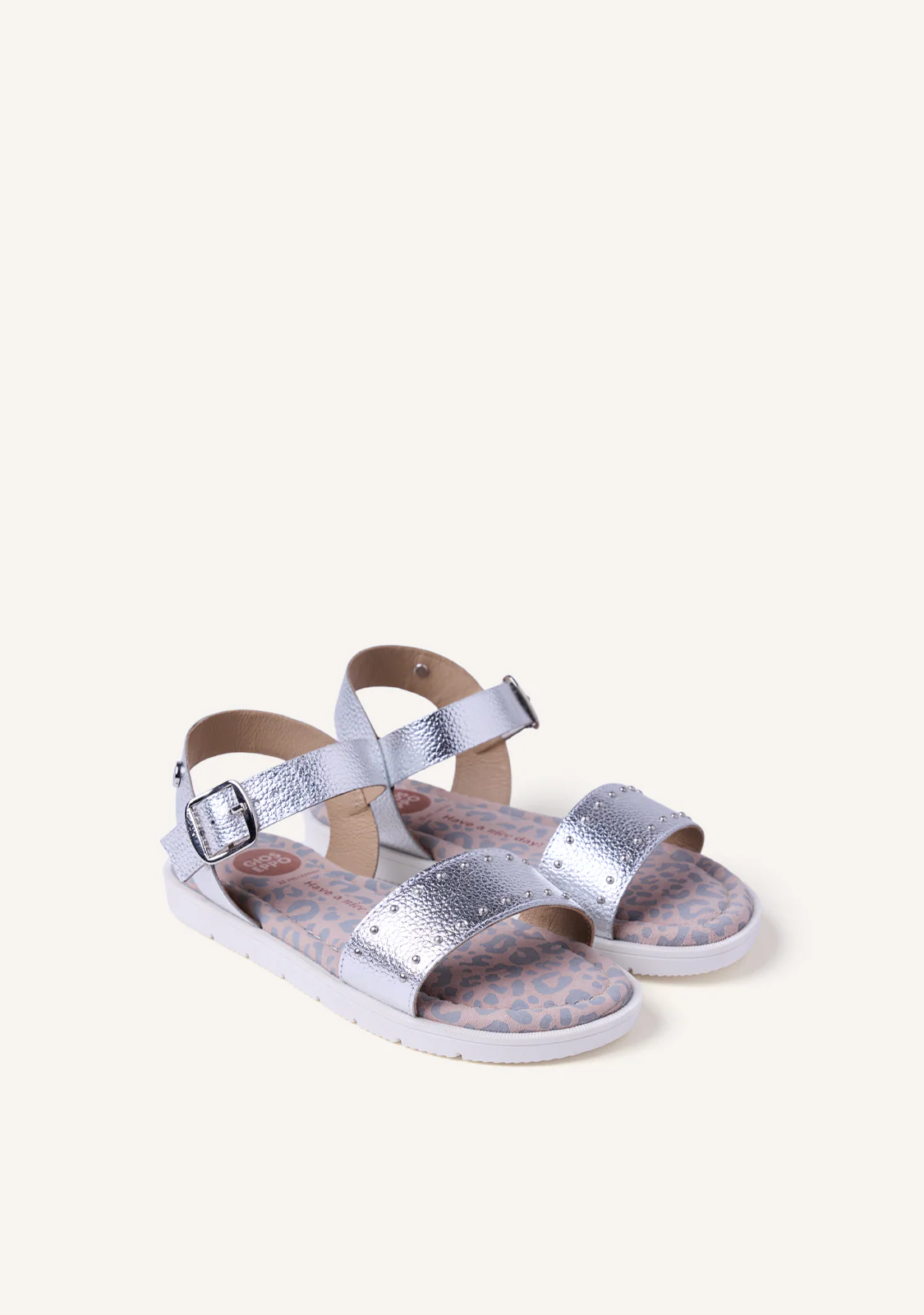 STUDDED LEATHER SANDALS CABERFAE - Image 2