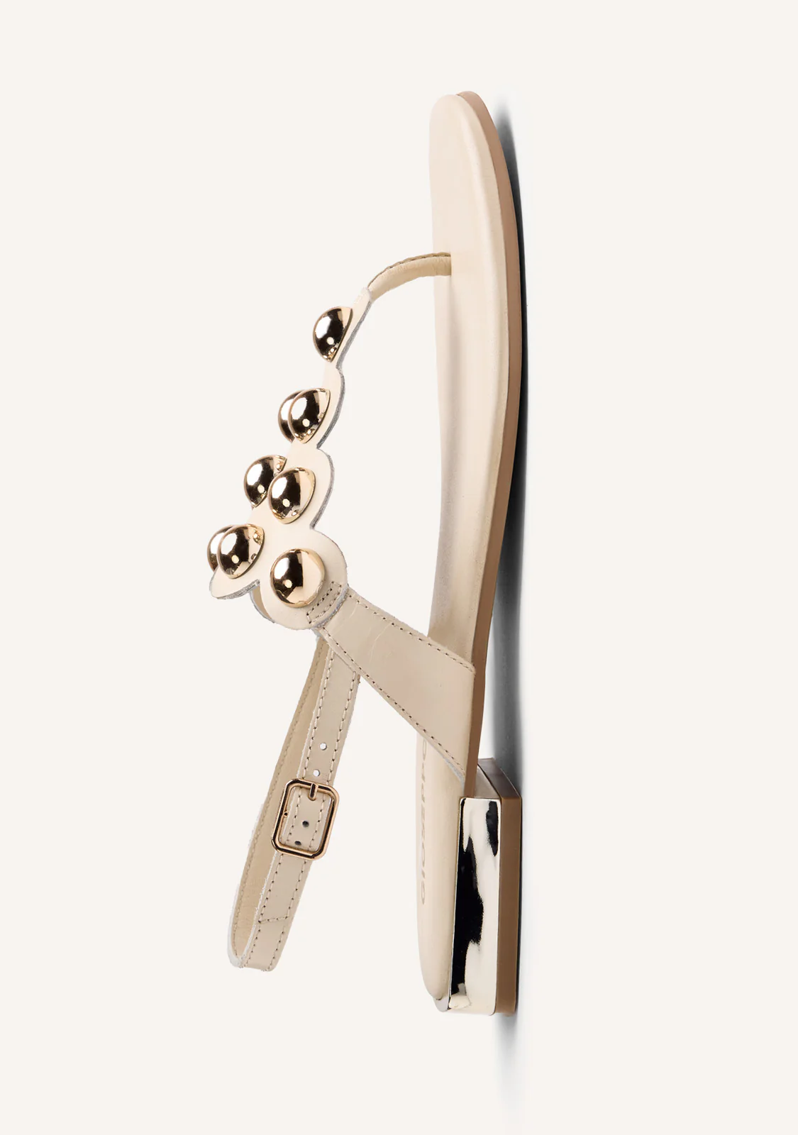 STUDDED LEATHER SANDALS KADUNA - Image 4