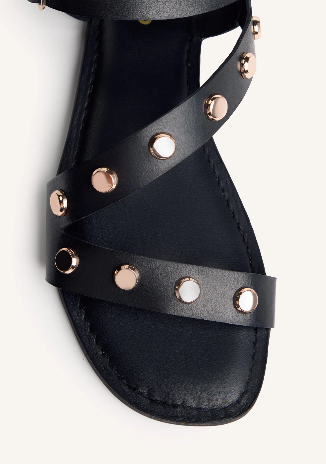 STUDDED LEATHER SANDALS MASENO - Image 3