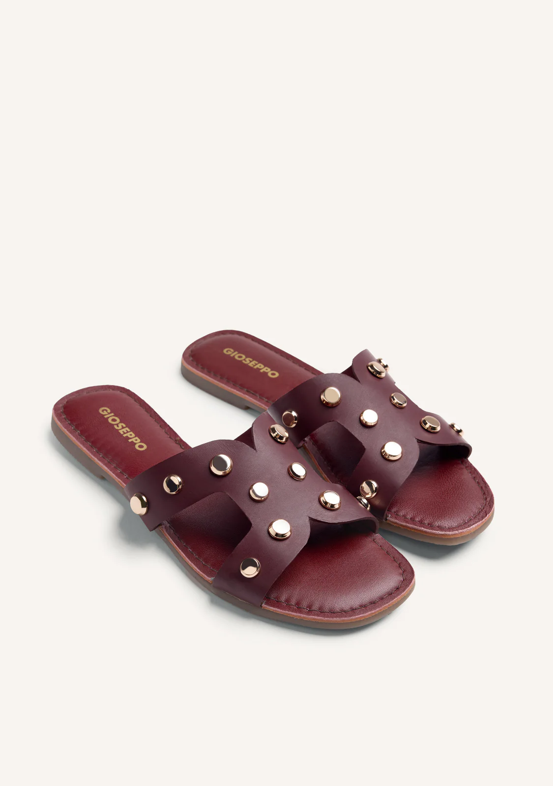 STUDDED LEATHER SANDALS MILLSTON - Image 2