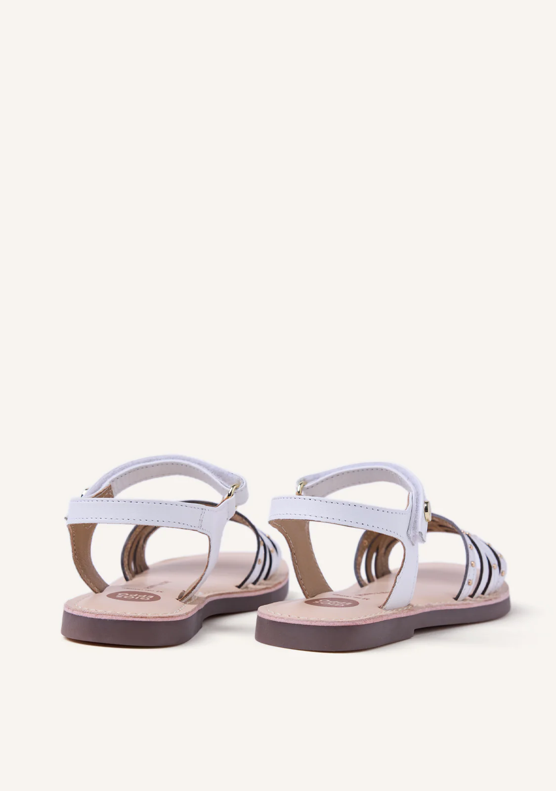 STUDDED LEATHER SANDALS YSTAD - Image 4