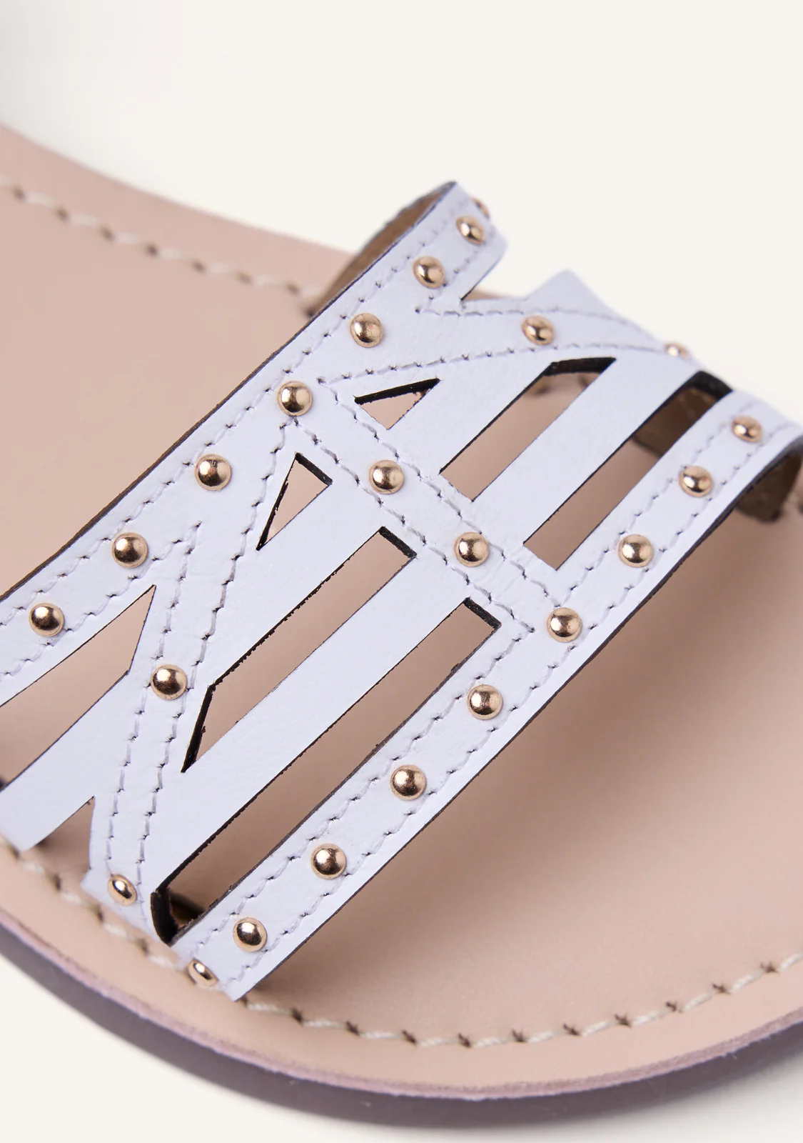 STUDDED LEATHER SANDALS YSTAD - Image 5