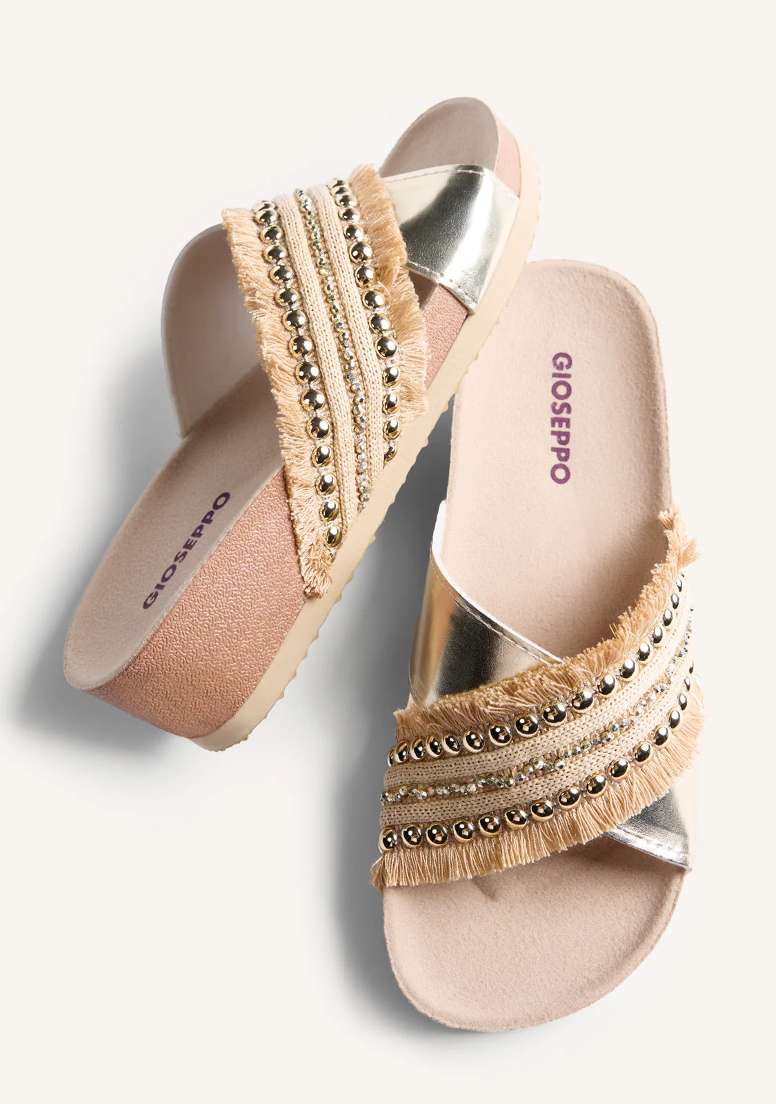 STUDS AND FRINGES BIO WEDGE SANDALS SUMBAWA - Image 4
