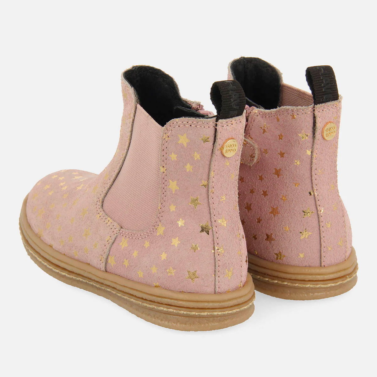 SUEDE BOOTS WITH STARS AND LEATHER DETAILS - Image 4