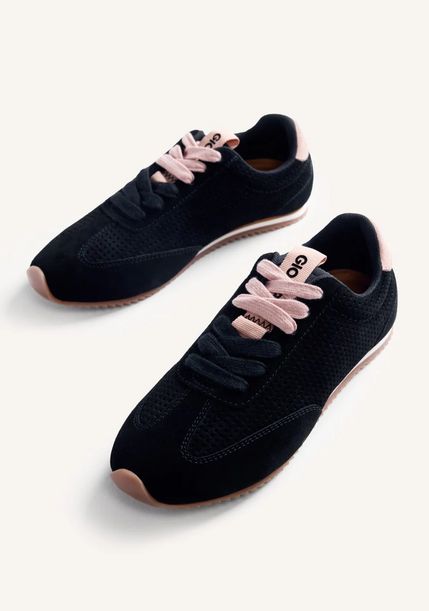 SUEDE LEATHER SNEAKERS ISANTI - Image 3
