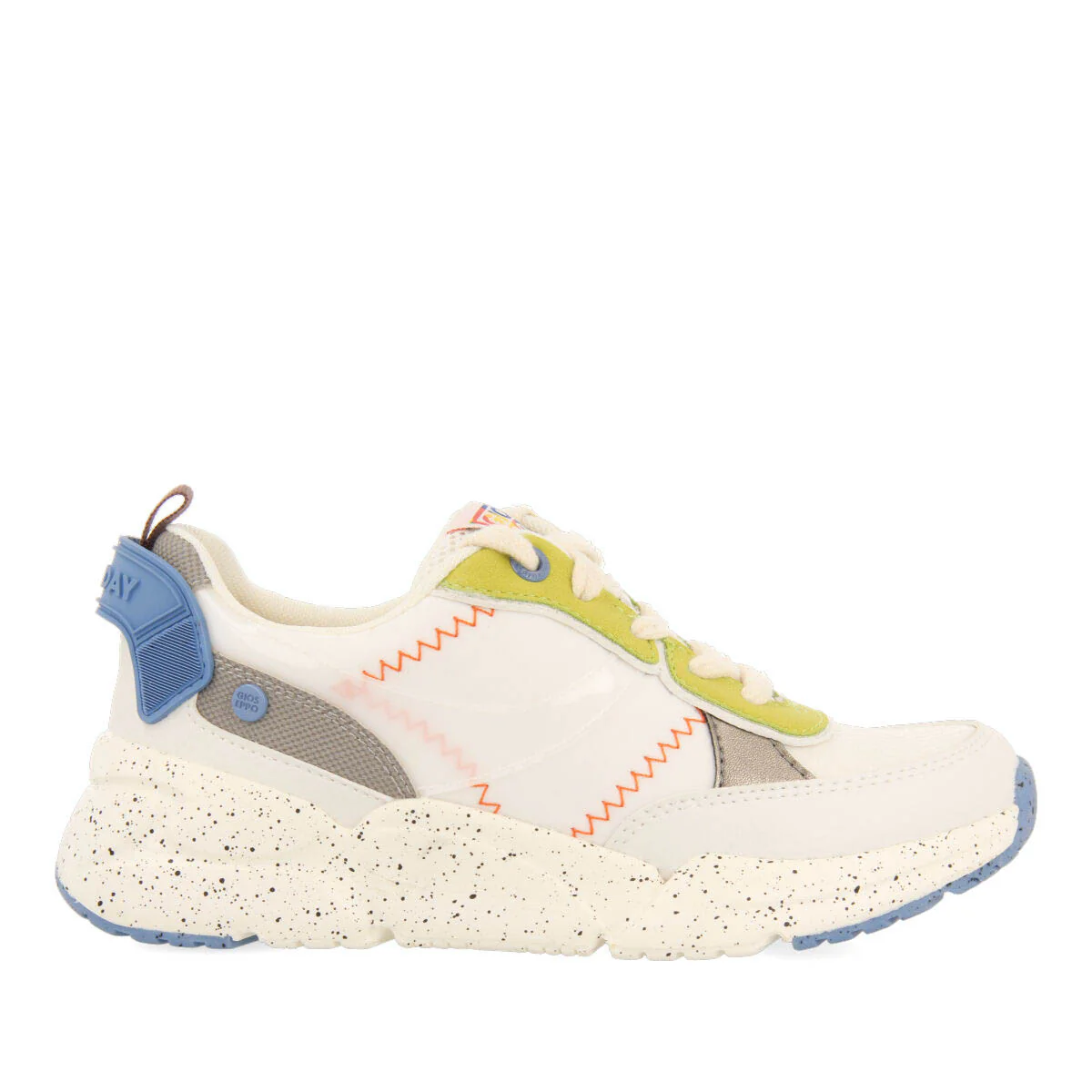 Tarnby children's white lace-up sneakers