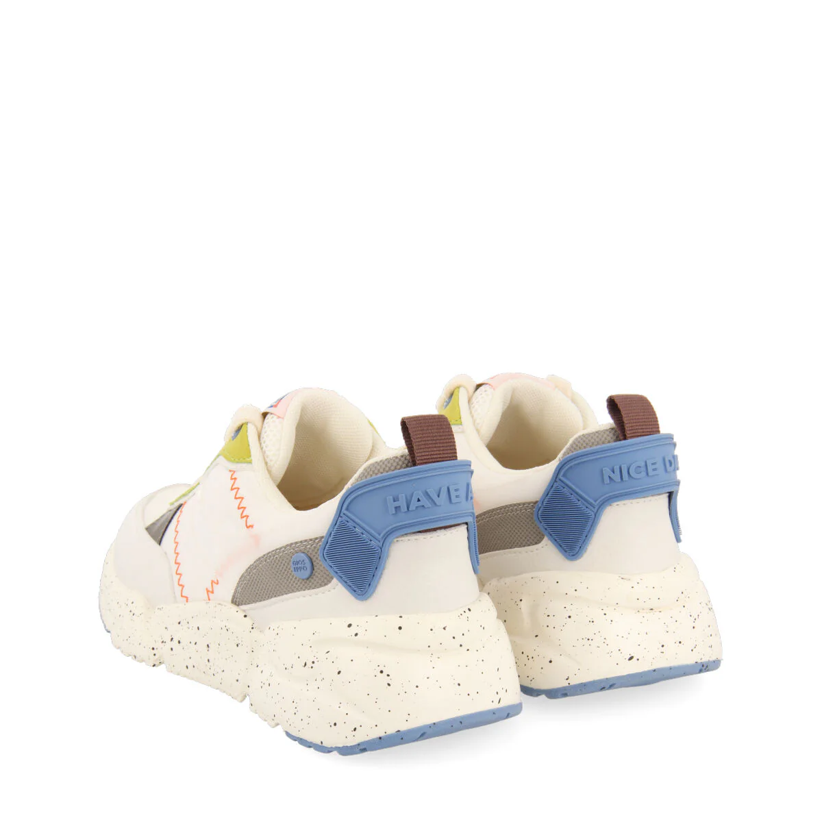 Tarnby children's white lace-up sneakers - Image 3