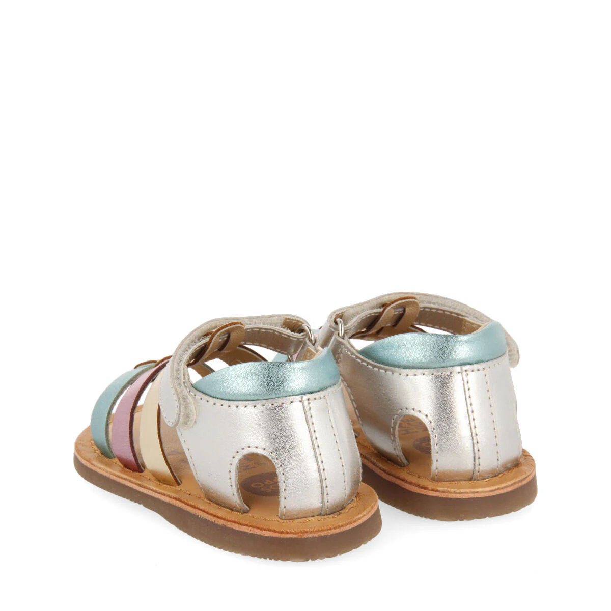 Terive girls multicoloured leather sandals - Image 4