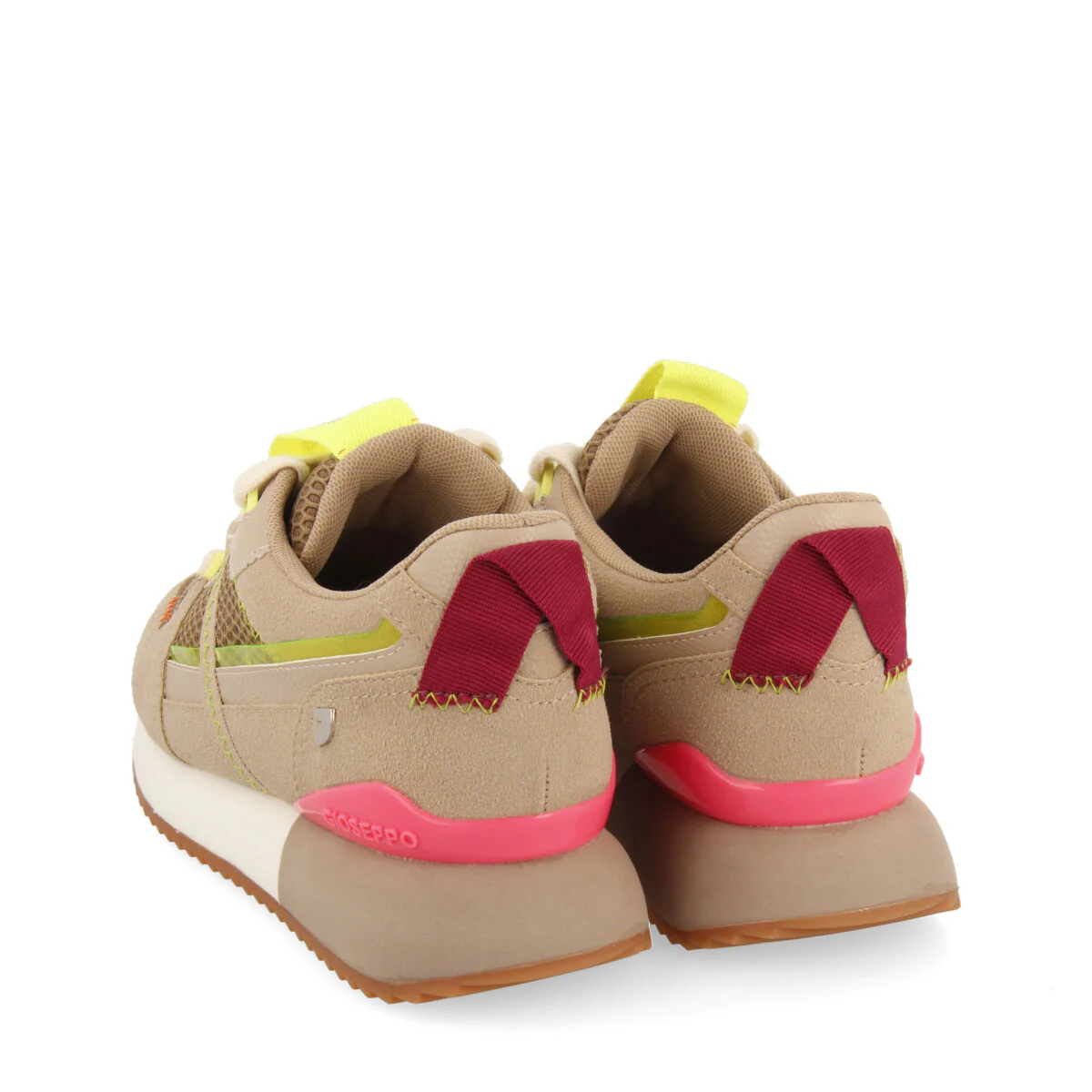 Thorens women's beige textured sneakers - Image 4