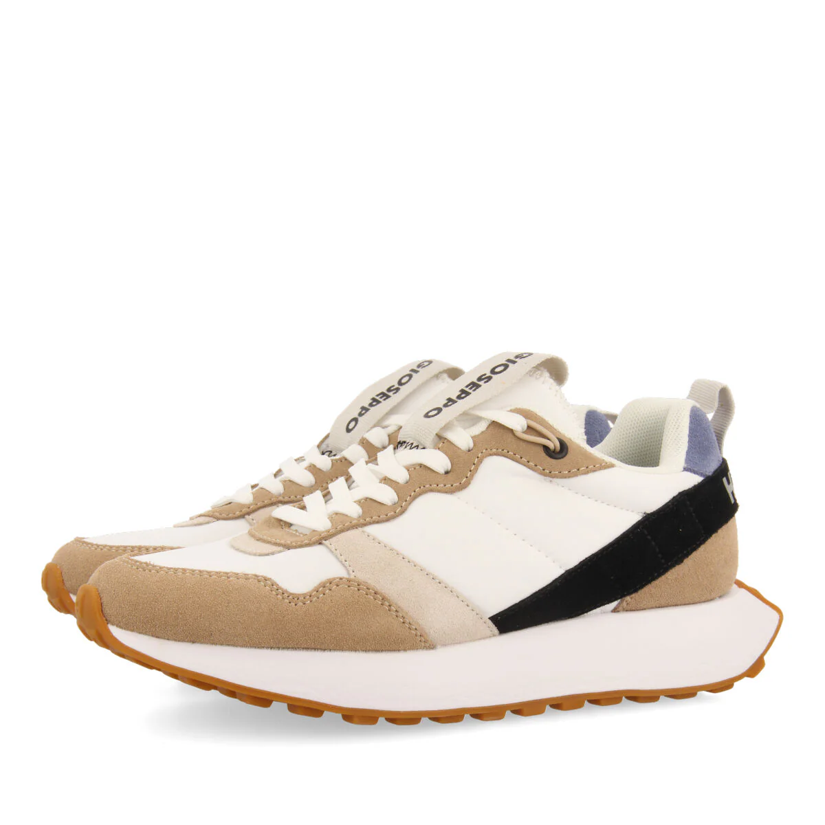 Treban women's multicoloured retro-style sneakers - Image 3
