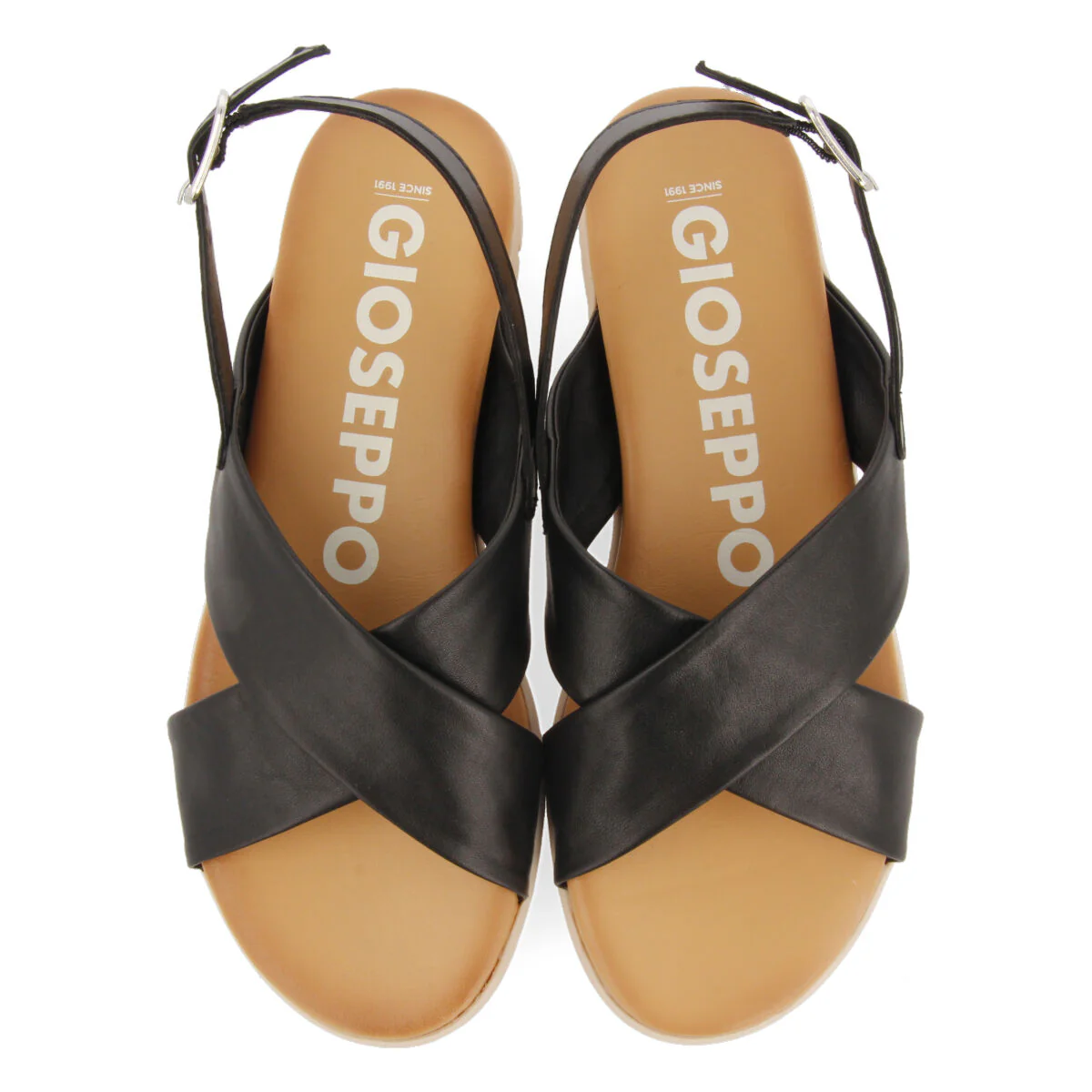 Utuado women's black sandals - Image 3