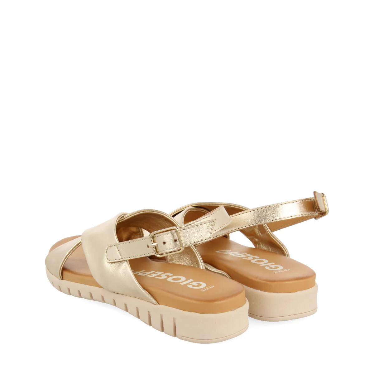 Utuado women's gold sandals - Image 4