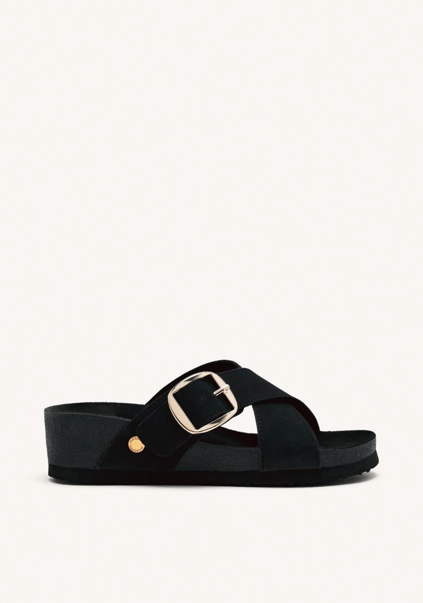 WEDGE BUCKLE SANDALS WINN