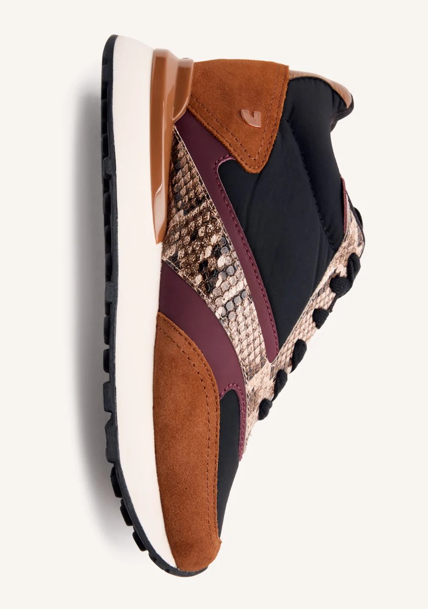 WEDGE LEATHER SNEAKERS HEMLOCK - Image 5