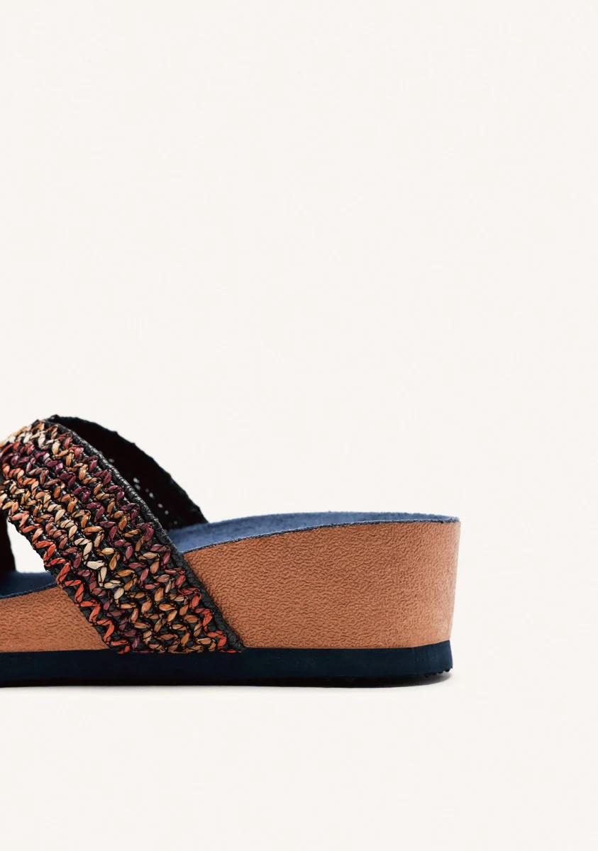 WEDGE RAFFIA SANDALS PACIFIC - Image 3