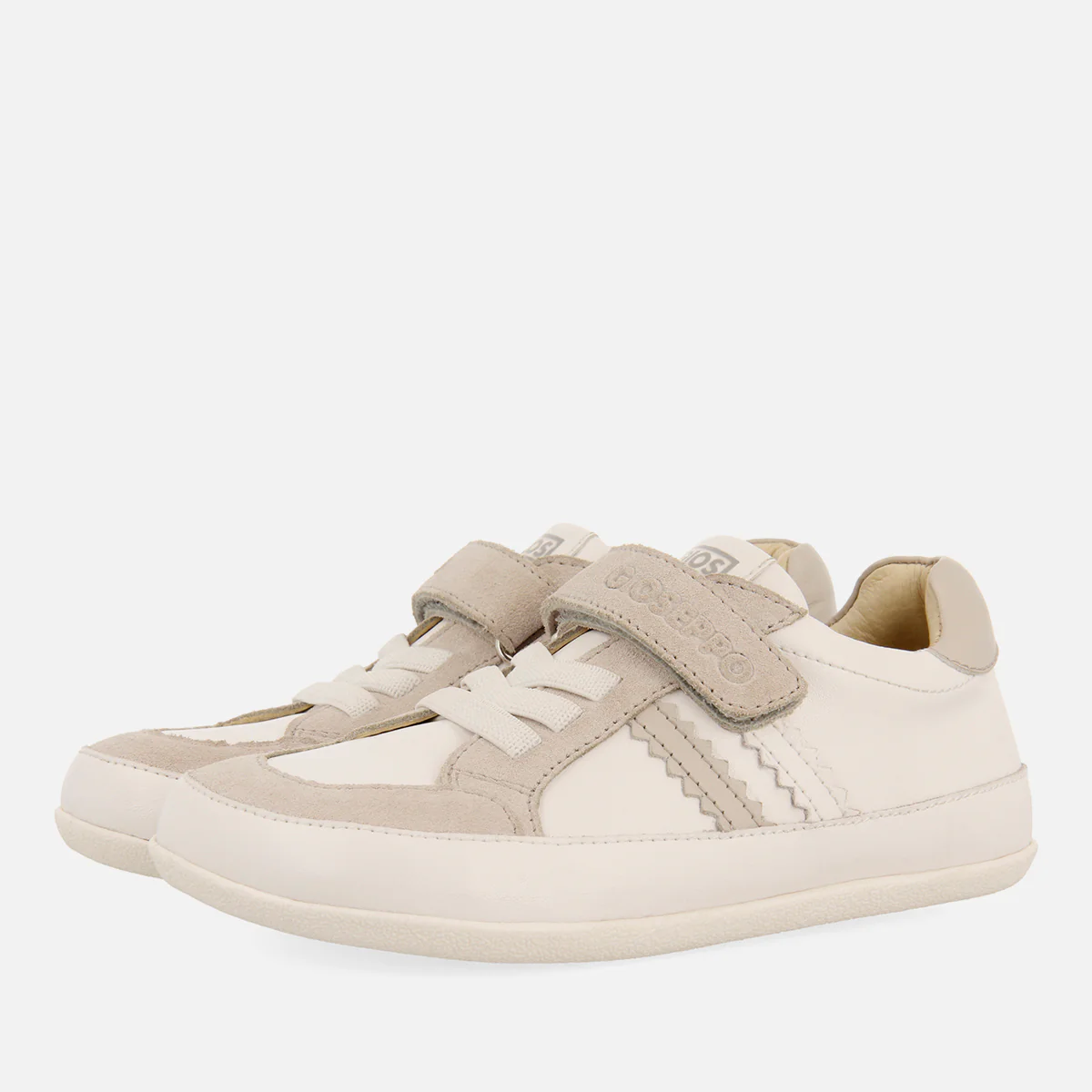 WHITE BASKETS WITH ADJUSTABLE CLOSURES FOR BOYS AND GIRLS SKRADIN - Image 2