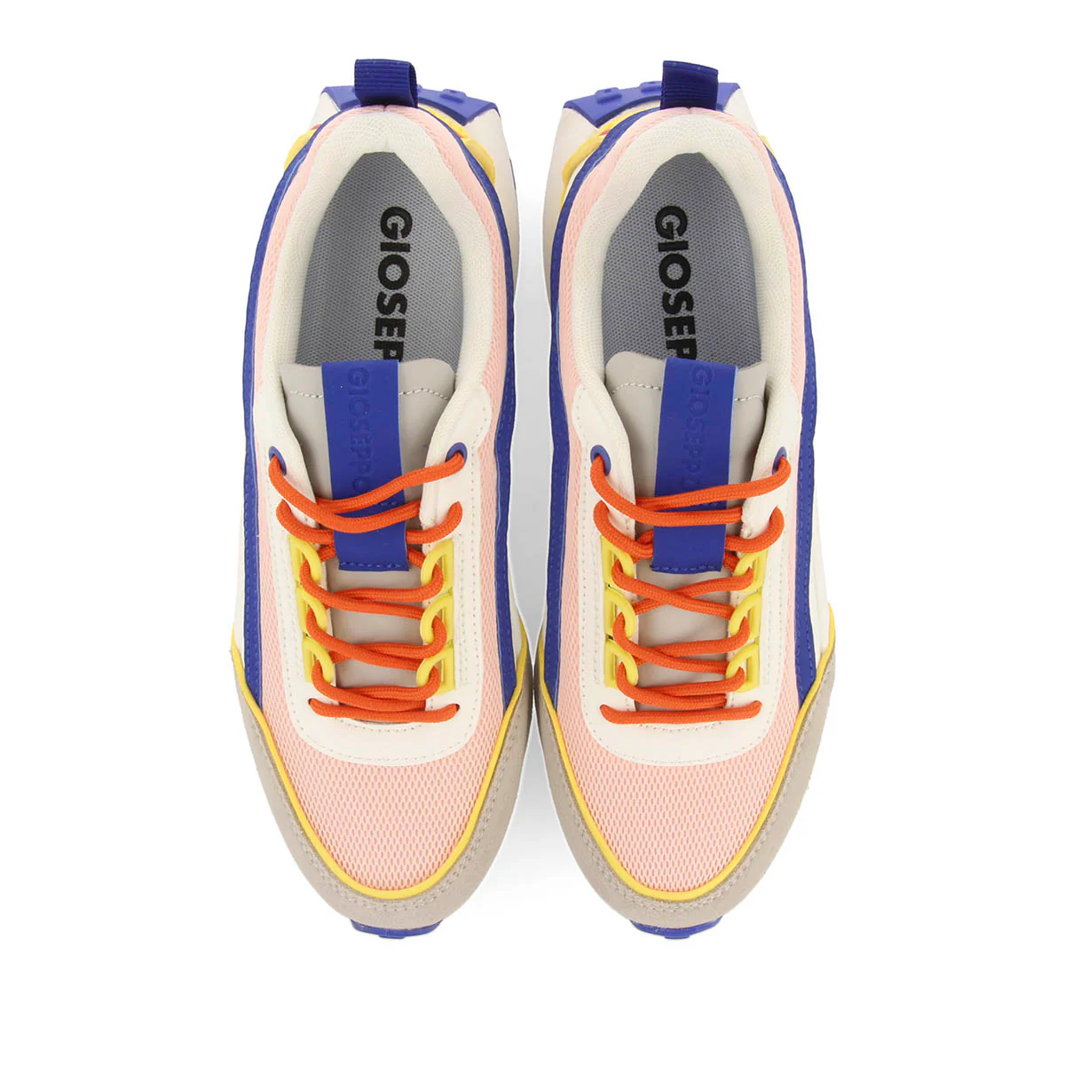 WHITE SNEAKERS WITH MULTICOLOR DETAILS FOR WOMEN BALLAGAT - Image 5