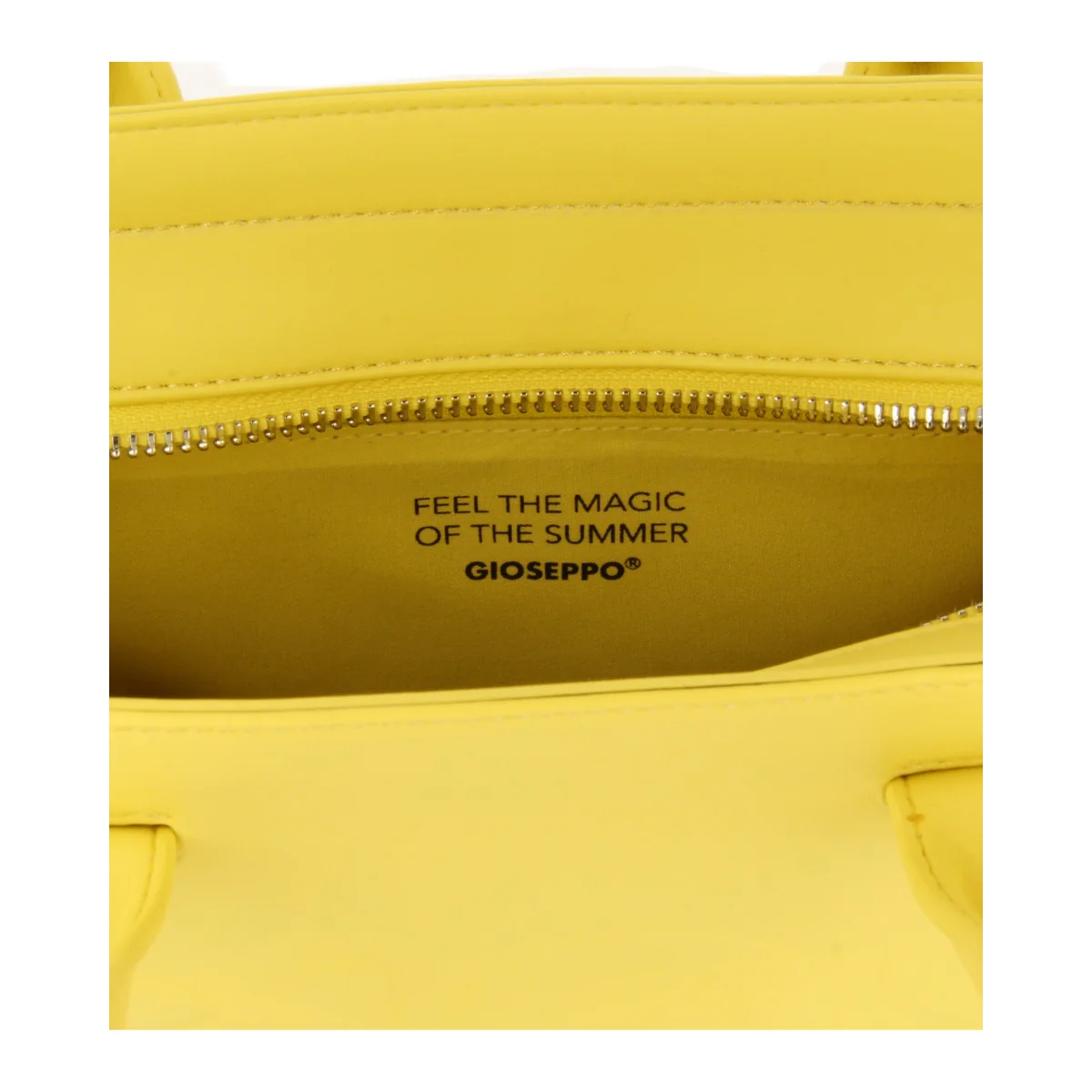 YELLOW BAG WITH HANDLES AND CROSSBODY STRAP LANEAST - Image 6