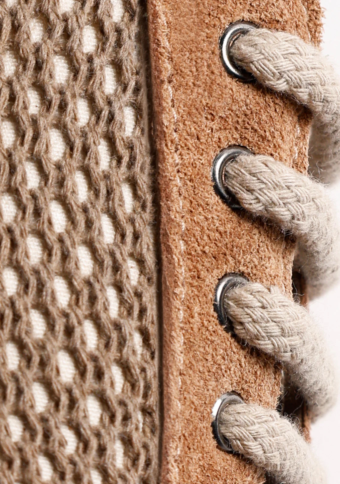 KHAKI MESH SNEAKERS - Image 3