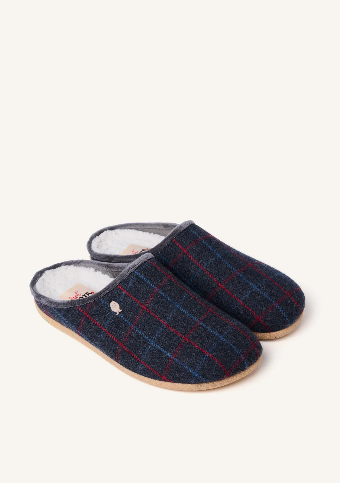 CHECKERED HOUSE SLIPPERS - Image 2