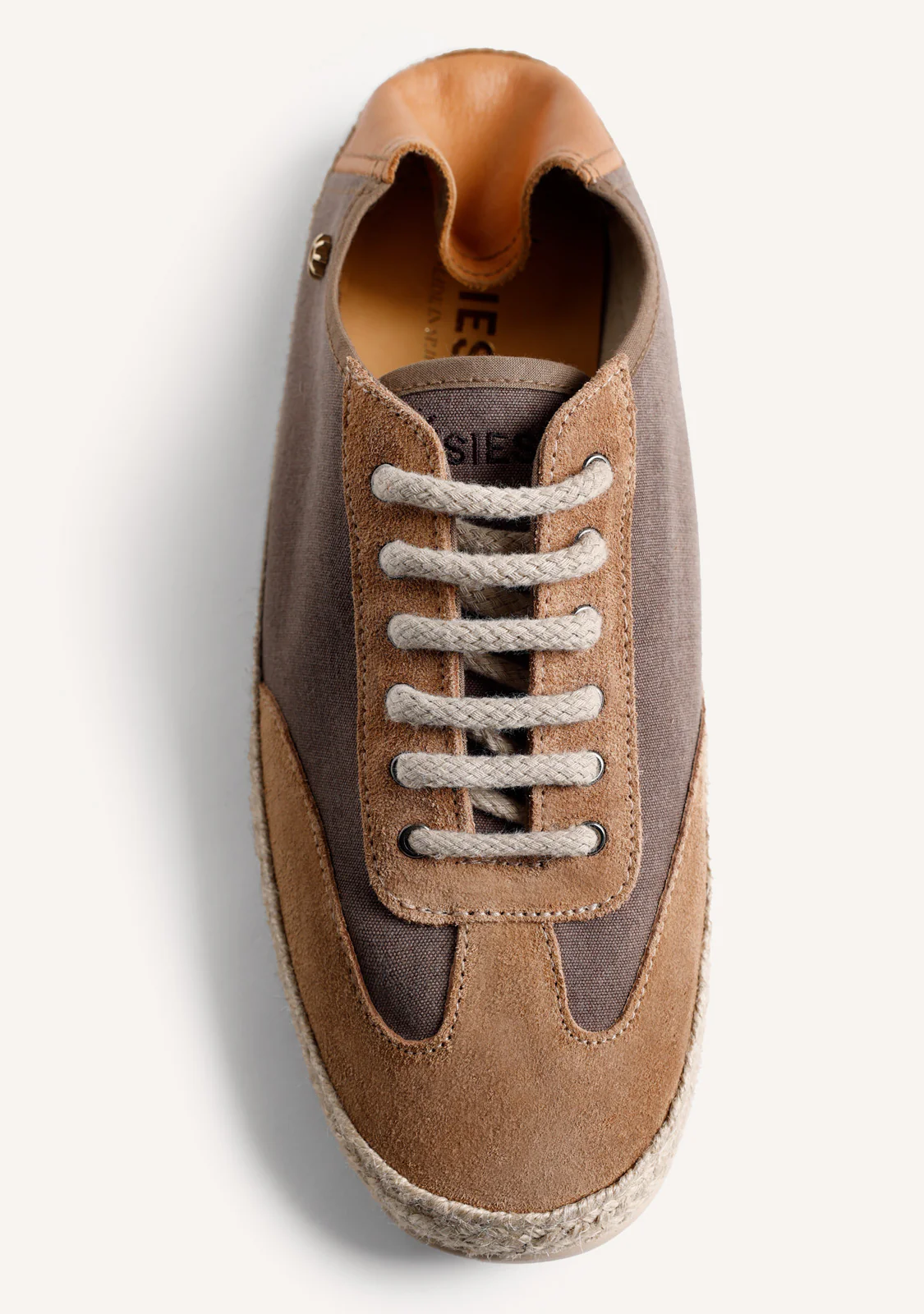 BROWN LEATHER SNEAKERS - Image 4